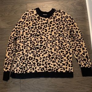 Ava & Viv Animal Print Sweater
